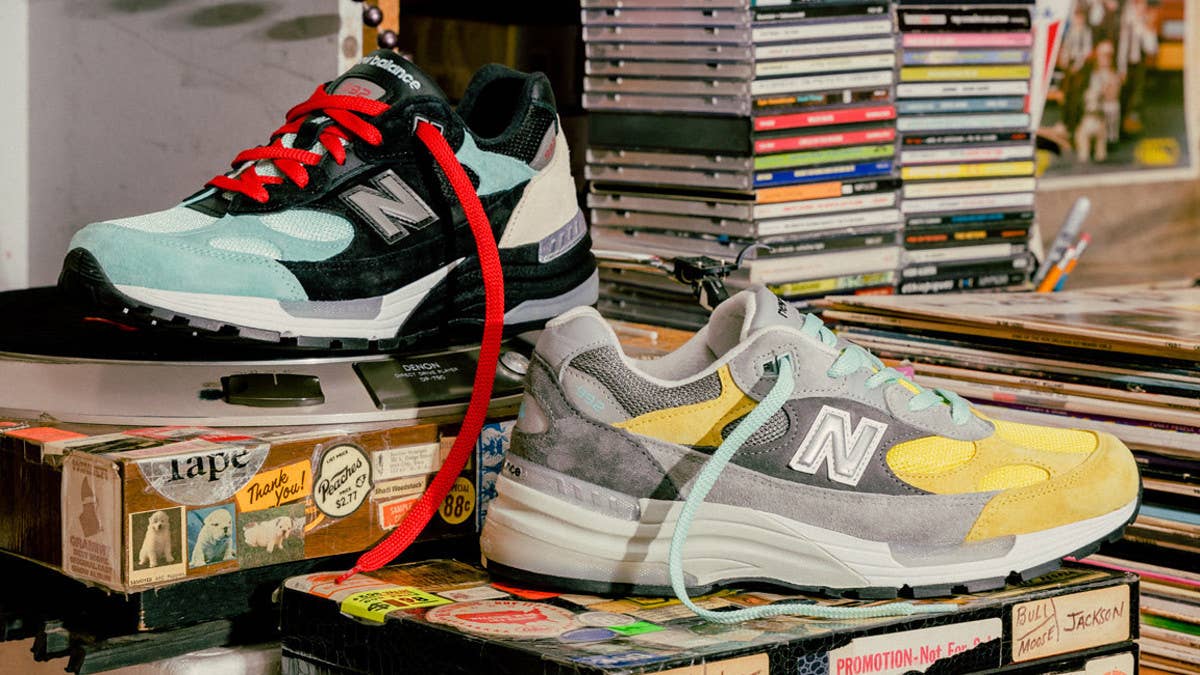 Amoeba Music and Nice Kicks have a New Balance 992 collaboration dropping in 2021. Here's a first look and additional info about the project.
