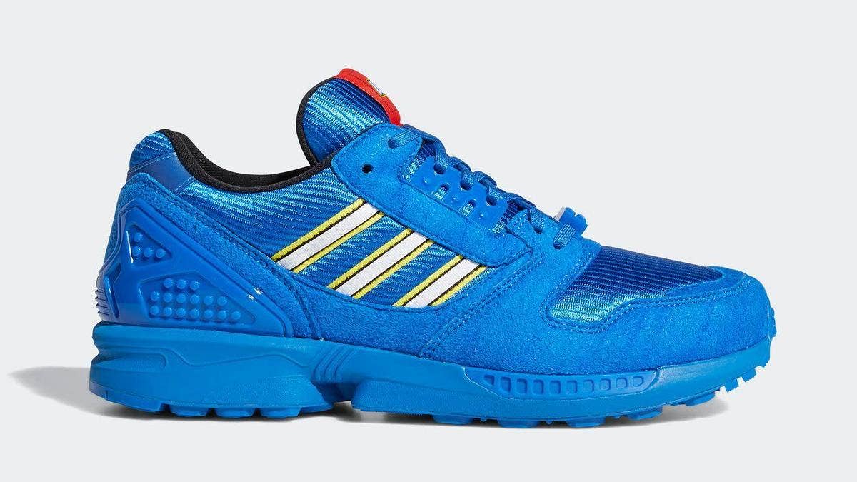 A new collection of Lego x Adidas ZX 8000 styles are on the way. Click here for the official release info and a closer look at the upcoming release.