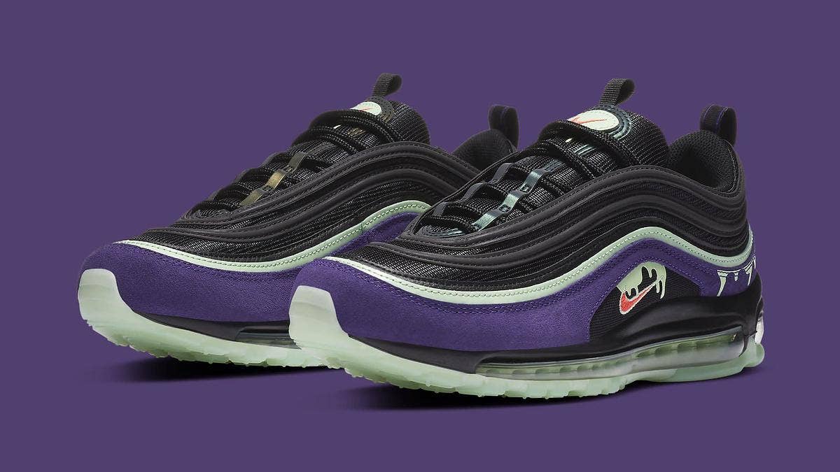 Nike is releasing a new 'Halloween' colorway of the Air Max 97 in October 2020 just in time for the spooky holiday. Click here to learn more.