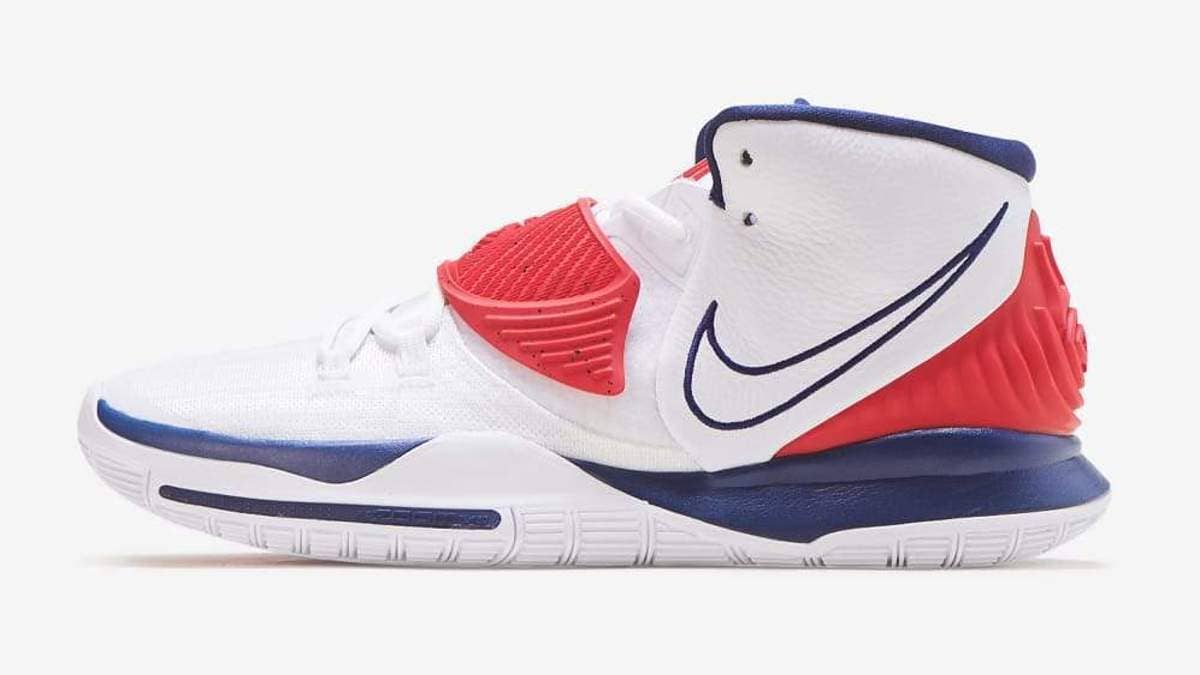 A 'USA'-themed colorway of the Nike Kyrie 6 is releasing in July 2020. Click here to learn more.