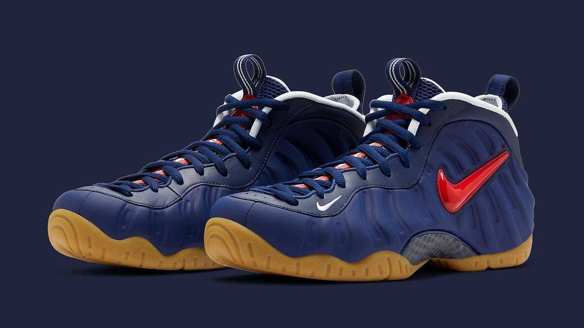 The latest colorway of the Nike Air Foamposite Pro will reportedly don a patriotic color scheme and is releasing in June 2020. Click here to learn more.