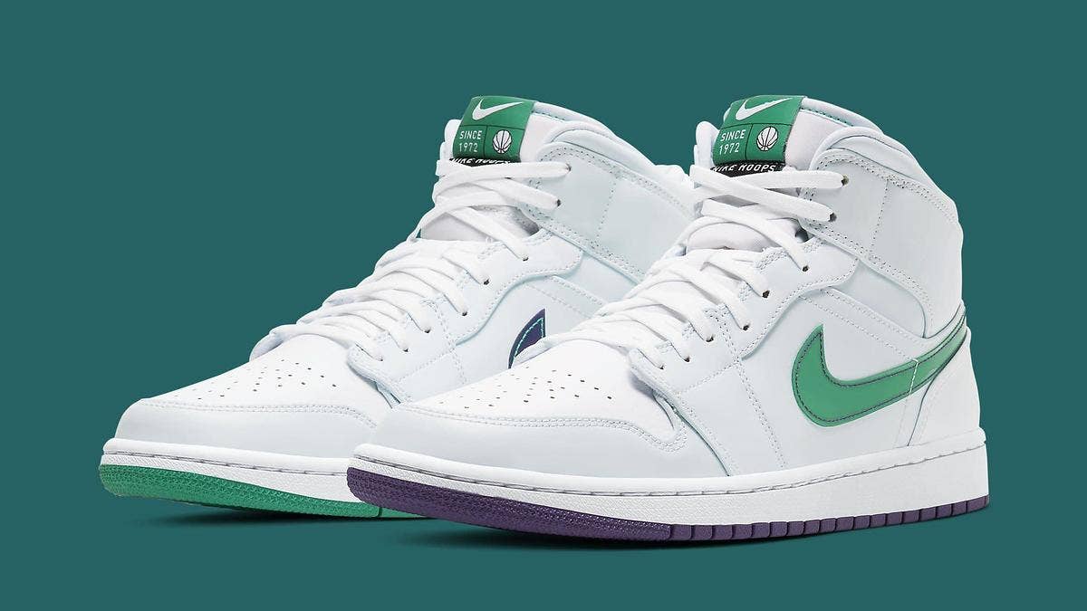 Luka Doncic gets his first Air Jordan with the 'Pregame' Air Jordan 1 Mid SE releasing in April 2020. Click here to learn more.