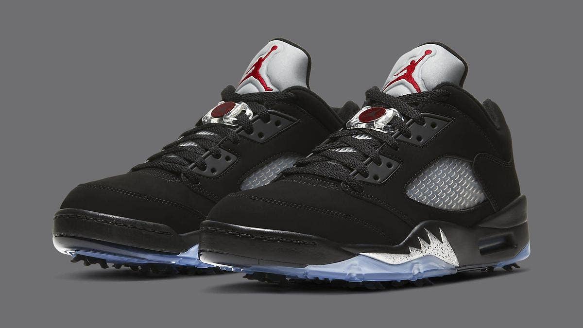 Jordan Brand is releasing the classic Air Jordan 5 "Metallic" as a golf shoe. Click here for an official look and additional info.