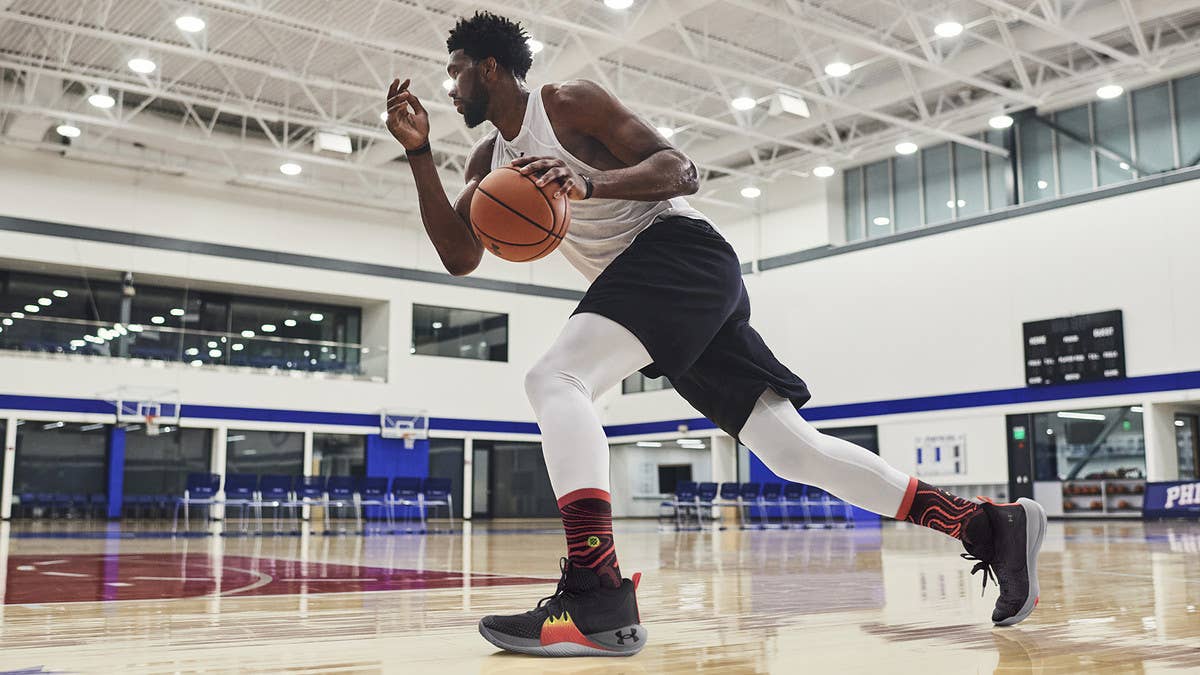 Under Armour has officially unveiled Joel Embiid's first signature sneaker, the UA Embiid One. Here's when it's releasing.