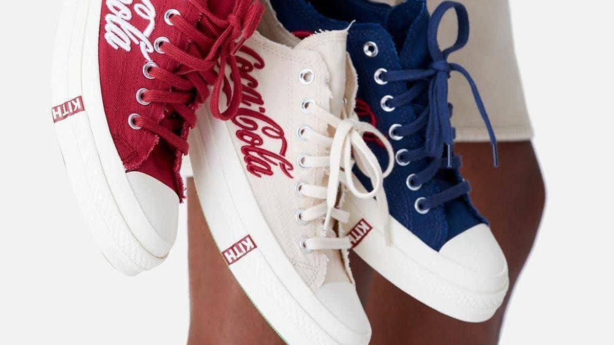Ronnie Fieg teases a new Kith x Coca-Cola x Converse Chuck 70 Low collection on social media. Here's when you can buy it.