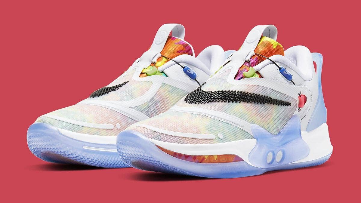 Nike Basketball has a new 'Tie-Dye' colorway of its recently-released Adapt BB 2.0 coming soon after official photos surface. Click here to learn more.