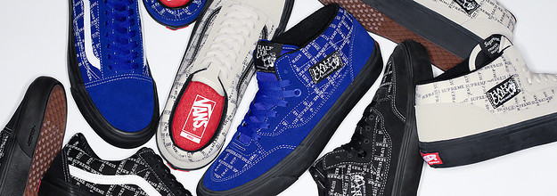 Supreme x Vans Sid Pro Sneaker Collaboration