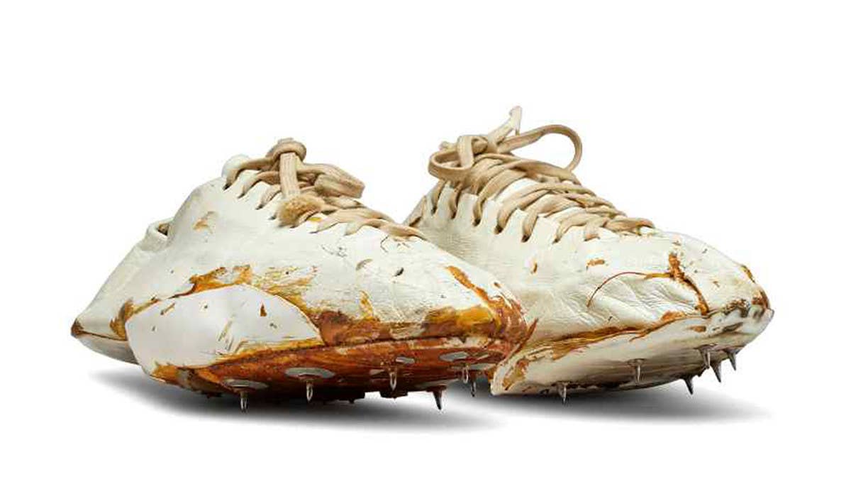 Sotheby's is auctioning off one of Nike co-founder Bill Bowerman's original handmade waffle spikes from the '70s. Find out more here.
