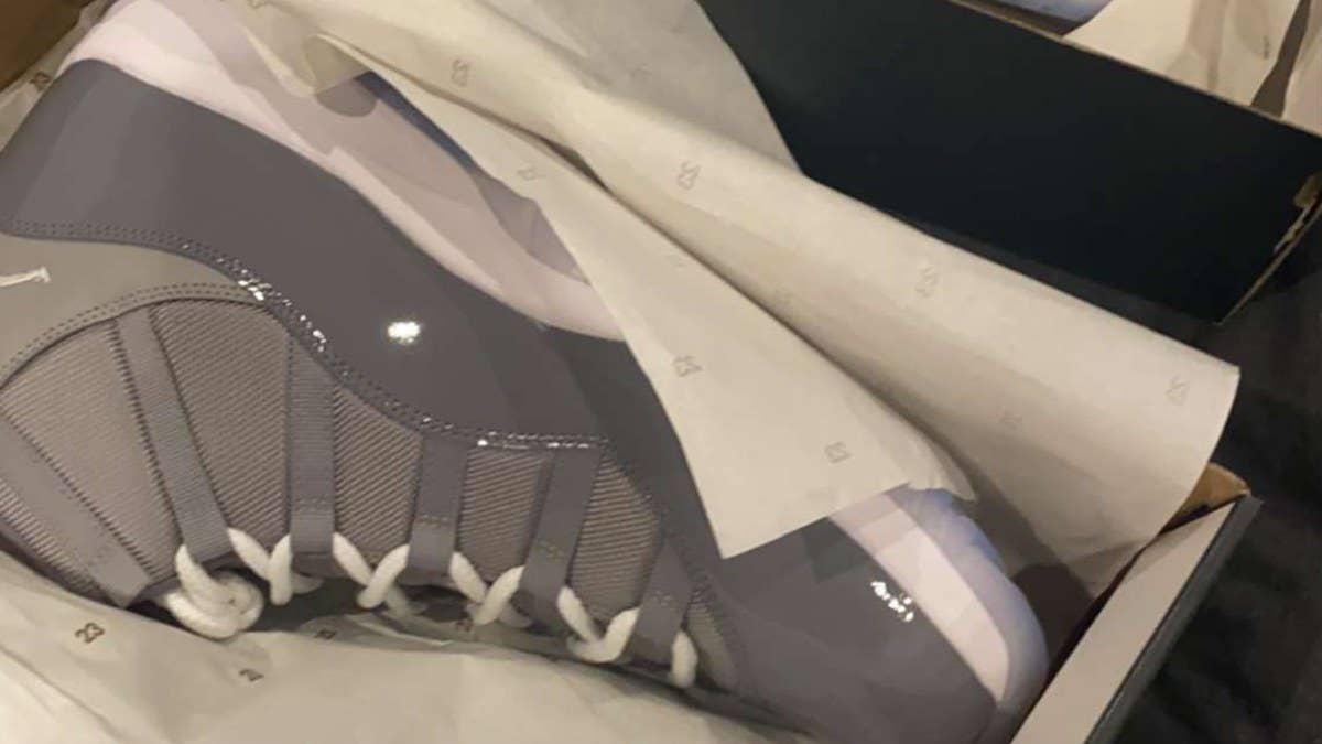 Jayson Tatum shared a potential first look at this year's retro return of the fan-favorite Air Jordan 11 'Cool Grey.' Click here to learn more.