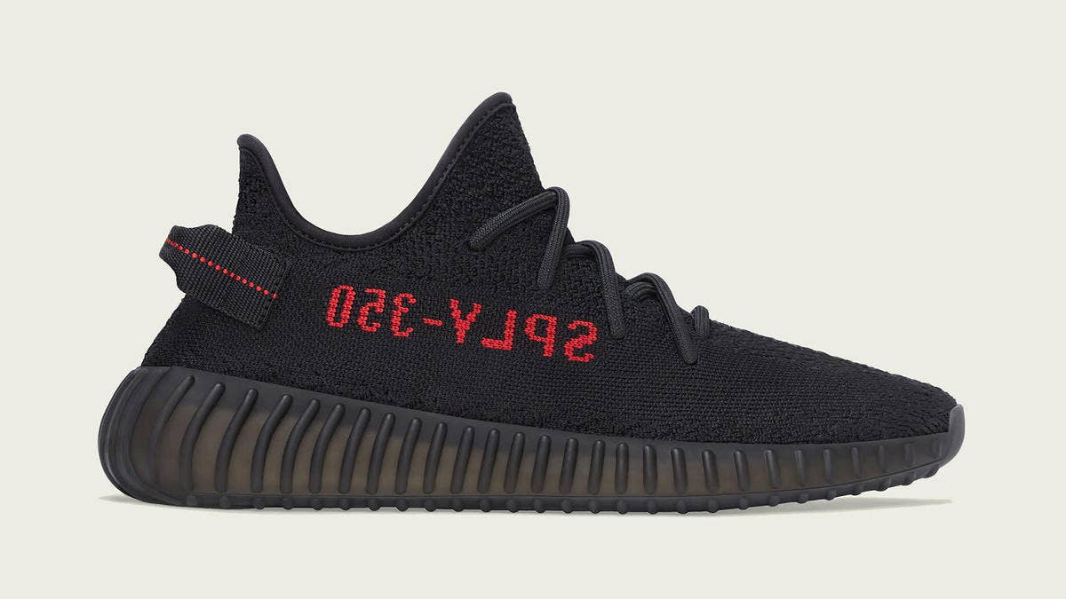 The black and red colorway of the Adidas Yeezy Boost 350 V2 is restocking in full-family sizing sometime in December 2020. Click here for more.