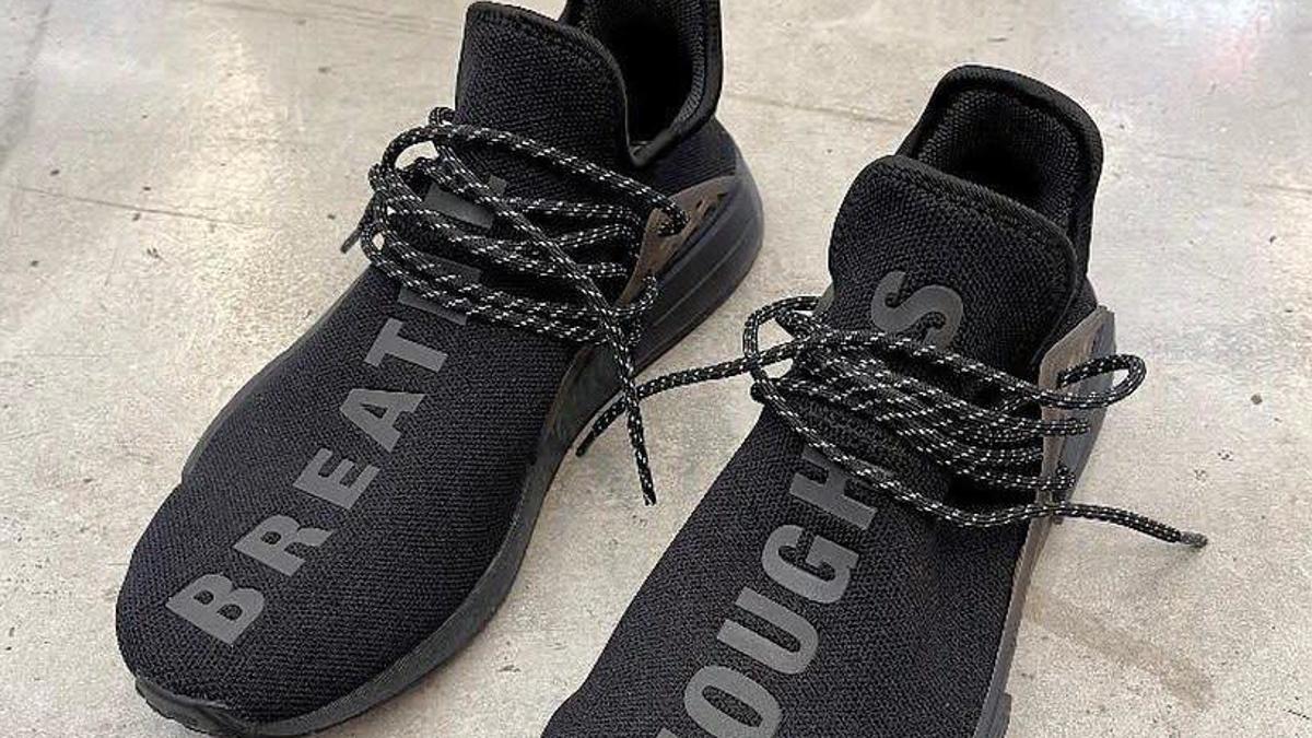 Pharrell Williams X adidas Hu NMD (Black) - Sneaker Freaker
