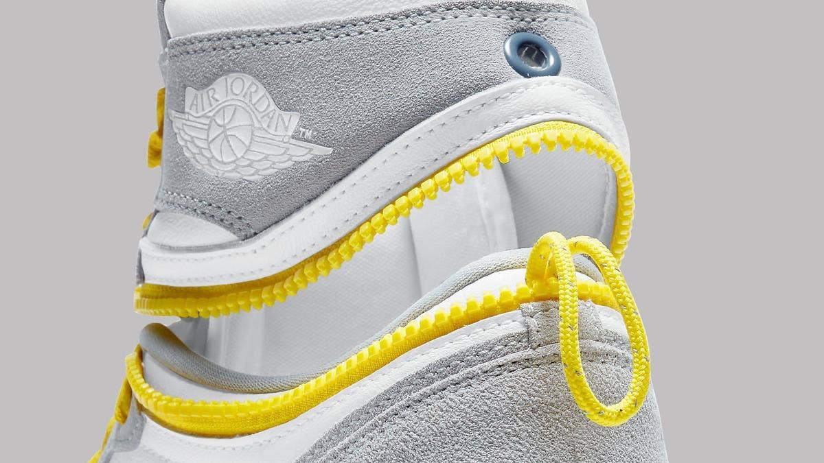 The Air Jordan 1 Switch allows wearer to convert high-tips into low-tops with the use of a zipper. Click for release information.