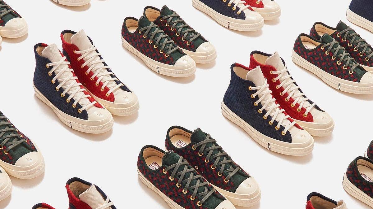 Kith and Bergdorf Goodman are dropping a new Converse Chuck 70 collection that's releasing in November 2020. Find the official release details here.