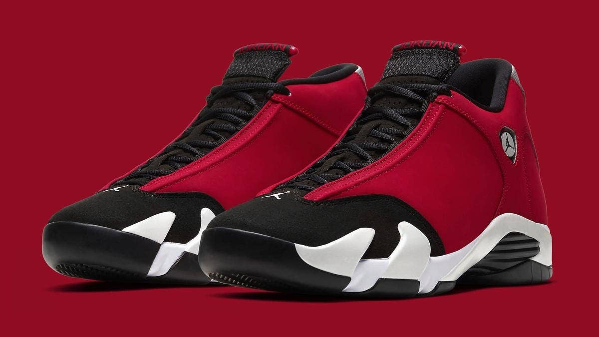 A new Chicago Bulls-inspired Air Jordan 14 is rumored to release sometime in July 2020 for a retail price of $190. Click here to learn more.