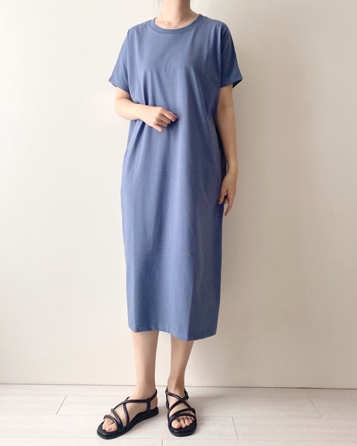 無印良品のオススメのファッション「涼感ＵＶカットワンピース」