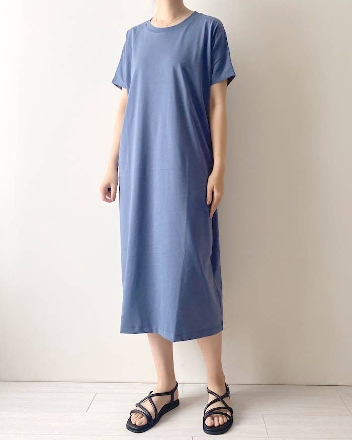無印良品のオススメのファッション「涼感ＵＶカットワンピース」