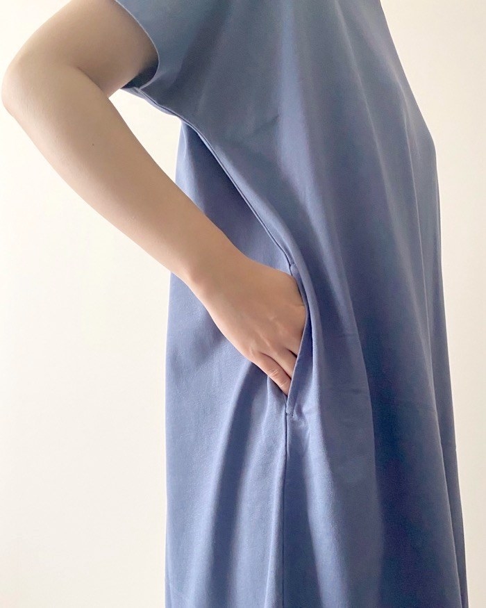 無印良品のオススメのファッション「涼感ＵＶカットワンピース」