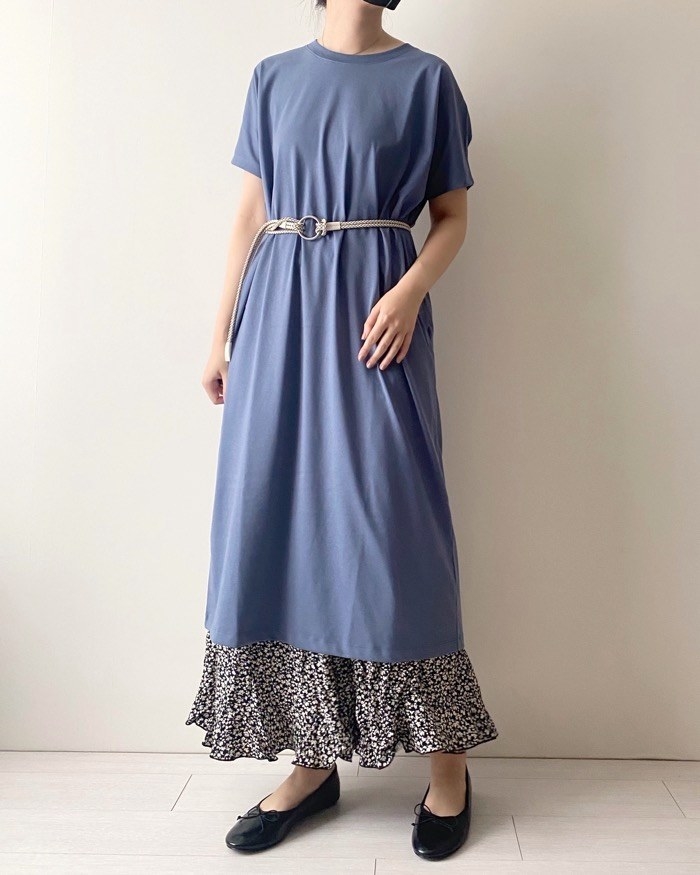無印良品のオススメのファッション「涼感ＵＶカットワンピース」