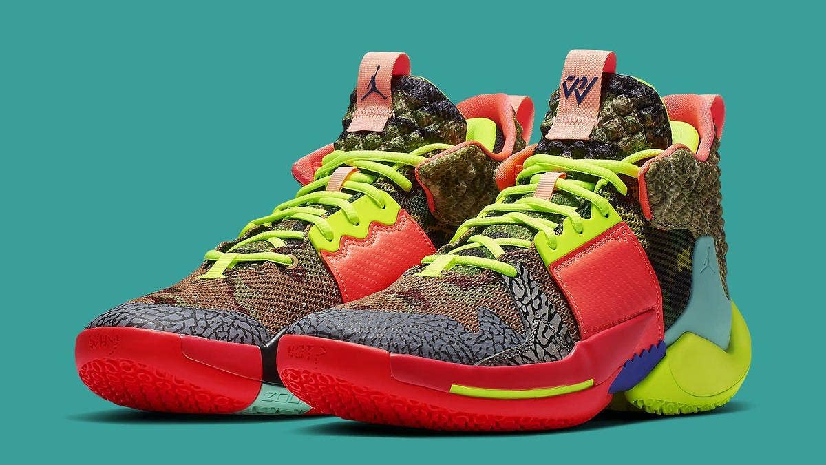 Check out detailed images and release information for the 'All-Star' colorway of Russell Westbrook's Jordan Why Not Zer0.2 here. 