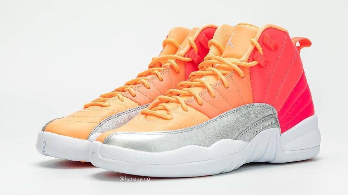 The Air Jordan 12 'Hot Punch' will be releasing exclusively in grade school sizing in October 2019. Here's when it is slated to launch.