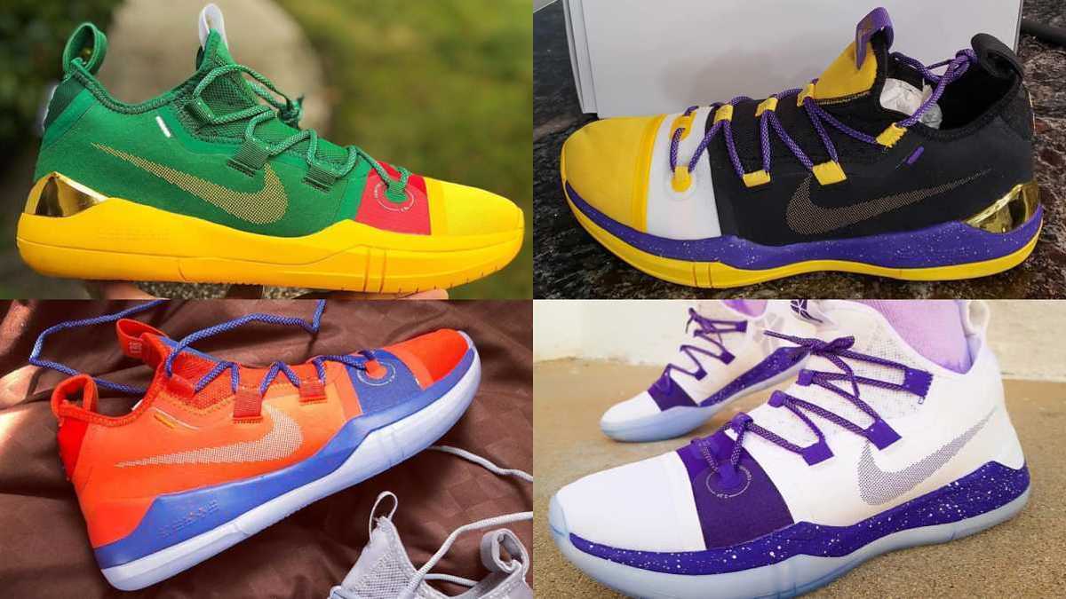 Kobe Bryant's latest signature sneaker, the Nike Kobe A.D. Exodus, has been made available for fans to customize on NIKEiD. We've rounded up the best designs.
