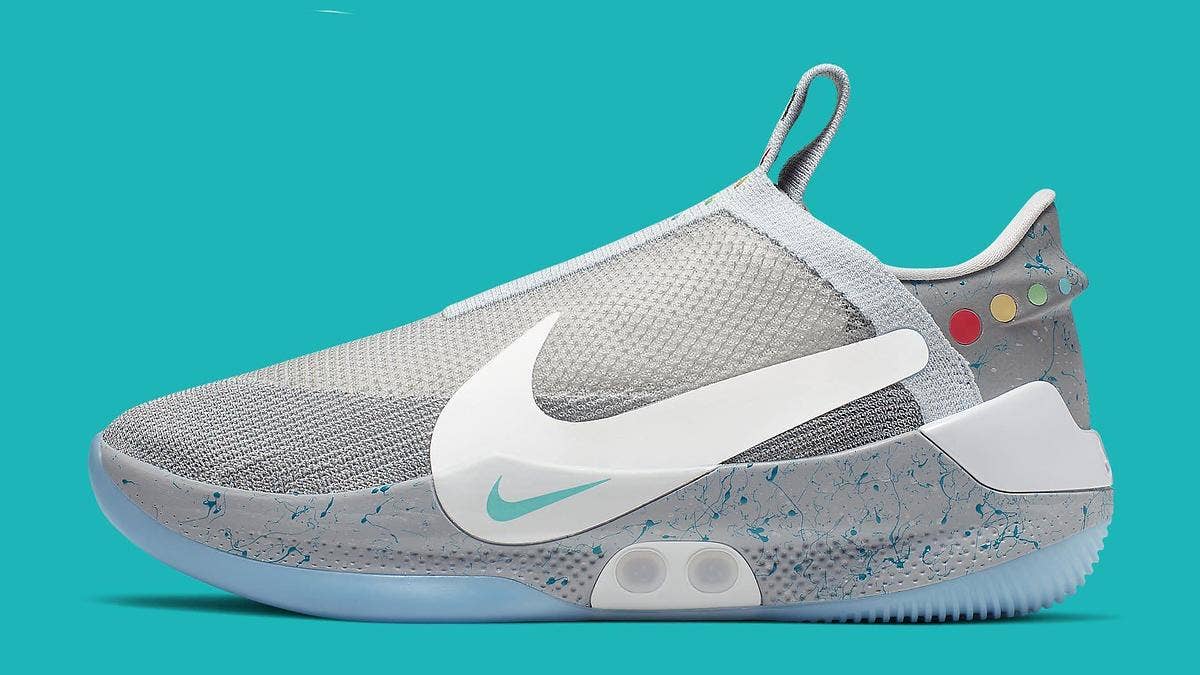 Drawing inspiration from the coveted Nike Air Mag, the 'Mag' Nike Adapt BB is releasing via the SNKRS app on May 29, for a retail price of $350.