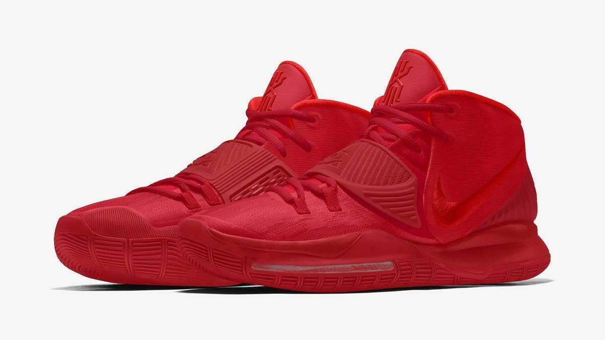Fans can now create their own iteration of the Nike Kyrie 6 including in the coveted Nike Air Yeezy 2 colorways.