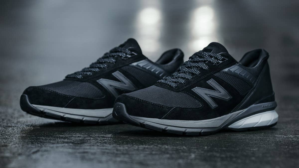 Haven is teaming up with New Balance to collaborate on an all-black 990v5 that features reflective details throughout. Click here to learn more.