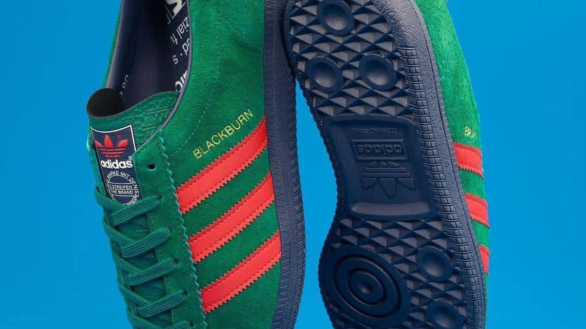 Gary Aspden and Adidas are releasing a special 'Nightsafe' Blackburn Spezial to fight youth homelessness in Blackburn, Lancashire that's limited to 200 pairs.
