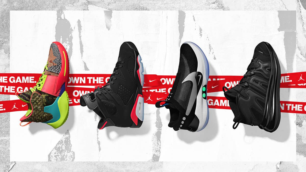 The 2019 NBA All-Star Footwear Collection celebrates Charlotte and its various historical significances, with offerings from Nike, Nike Sportswear and Jordan.