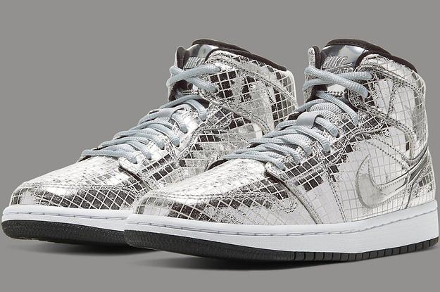 Best Look Yet at the 'Disco Ball' Air Jordan 1 Mid | Complex