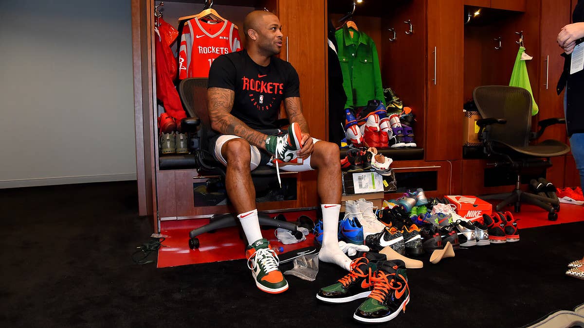After a short period of sneaker free agency, P.J. Tucker announced that he's re-signing with Nike, but why didn't stay a free agent?