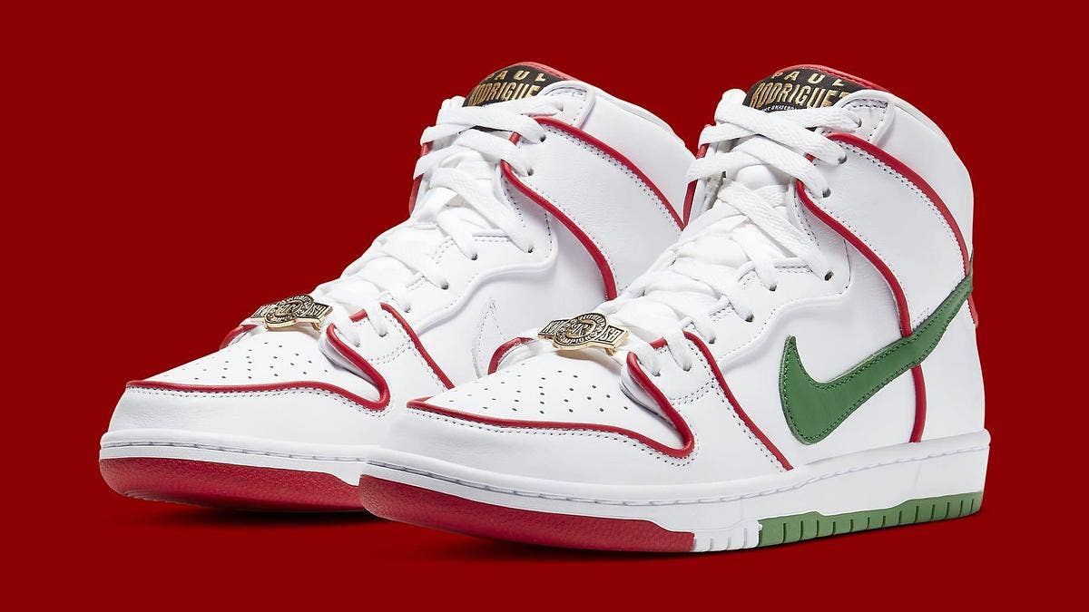 Paul Rodriguez pays tribute to his dream of becoming a boxer with a brand new iteration of the Nike SB Dunk High releasing Jan. 2020. Click here for more.