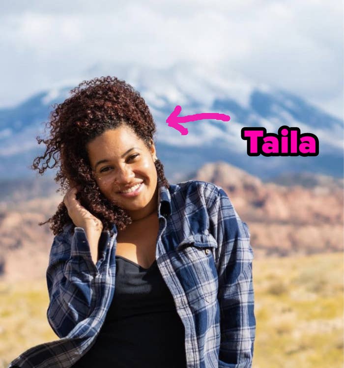 Taila posing in nature