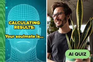 Calculating results: your soulmate is this man holding a plant