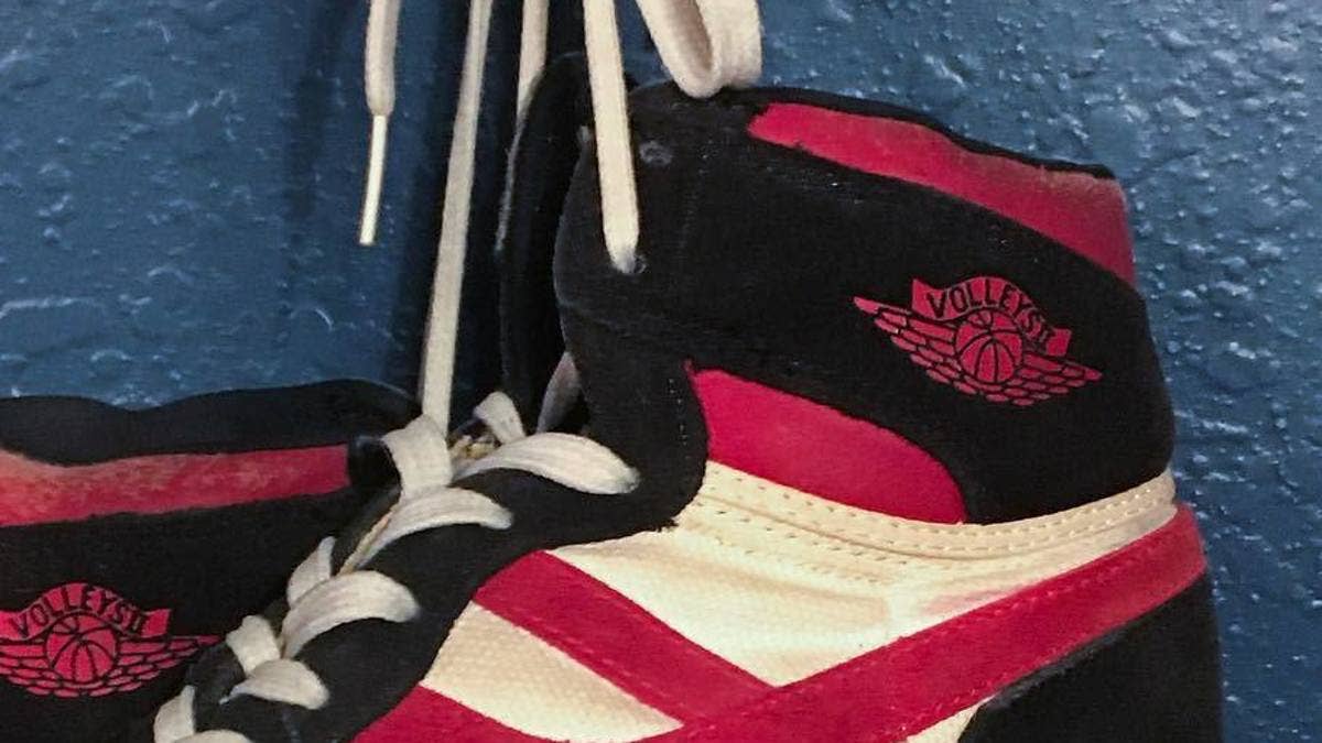 They spared no details with these AJKO-esque fake Air Jordans from the 80s.
