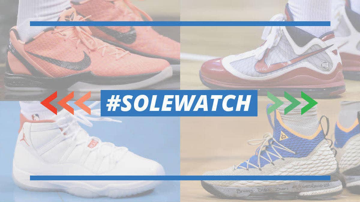 LeBron James, P.J. Tucker, Chris Paul and more featured in the NBA #SoleWatch Power Rankings.