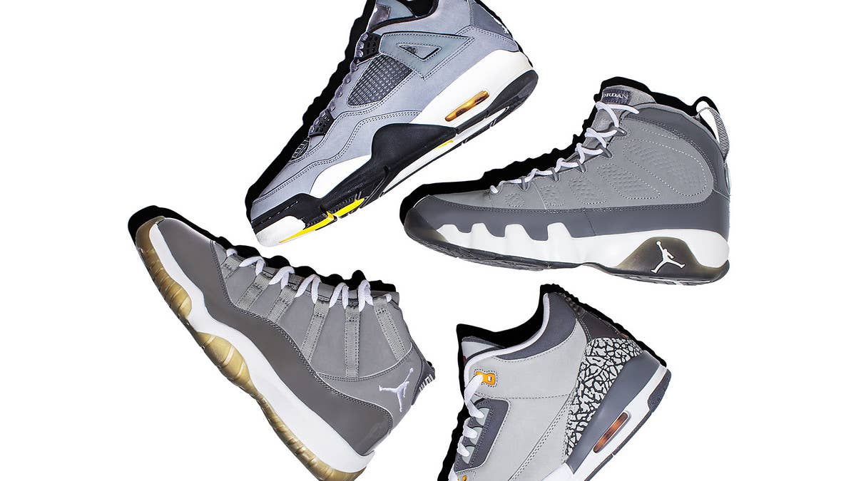A history of the 'Cool Grey' Air Jordans.
