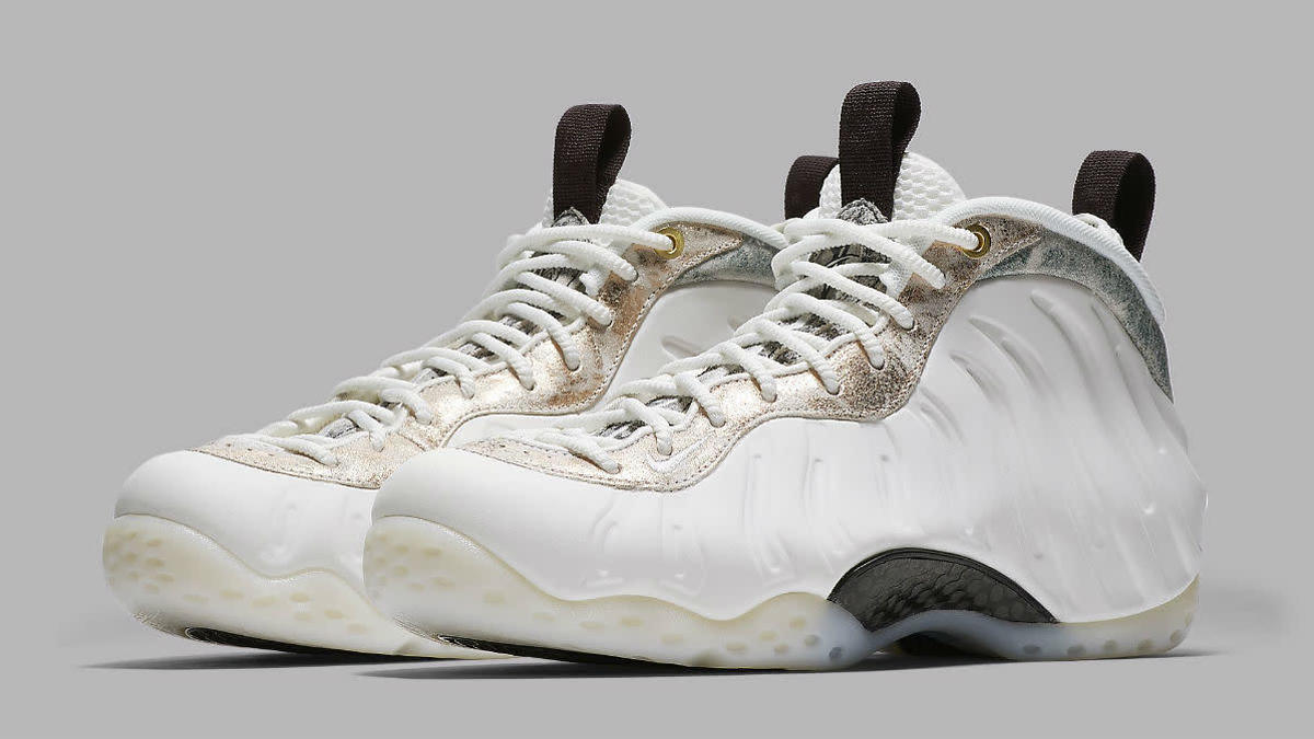 Womens foamposite white sale