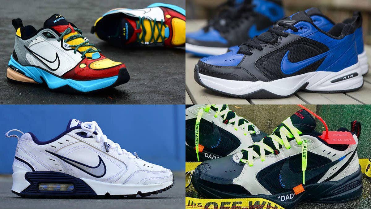Following years of being ridiculed and mocked, the Nike Air Monarch IV is now a popular subject amongst the world's best sneaker customizers, who are changing the narrative surrounding the shoe by adding stylish designs.