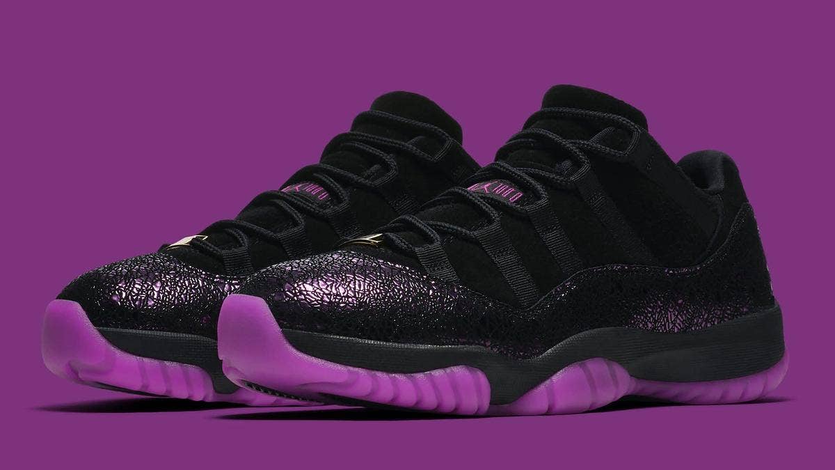 Release date and details for Maya Moore's Air Jordan 11 Low Retro 'Rook to Queen' sneakers from the Nike 'Art of a Champion' collection.