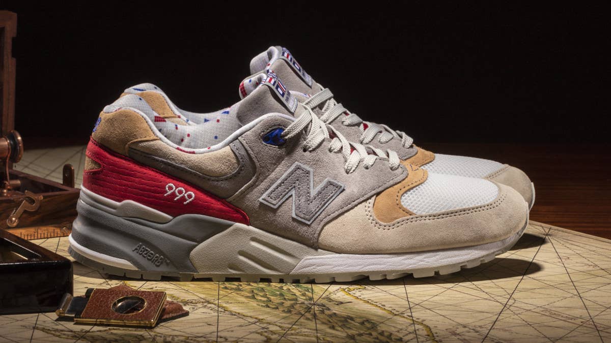 Concepts is releasing two pairs of its famous 'Kennedy' New Balance 999s at ComplexCon.