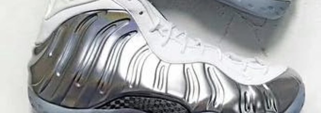 Nike air foamposite outlet one chrome white