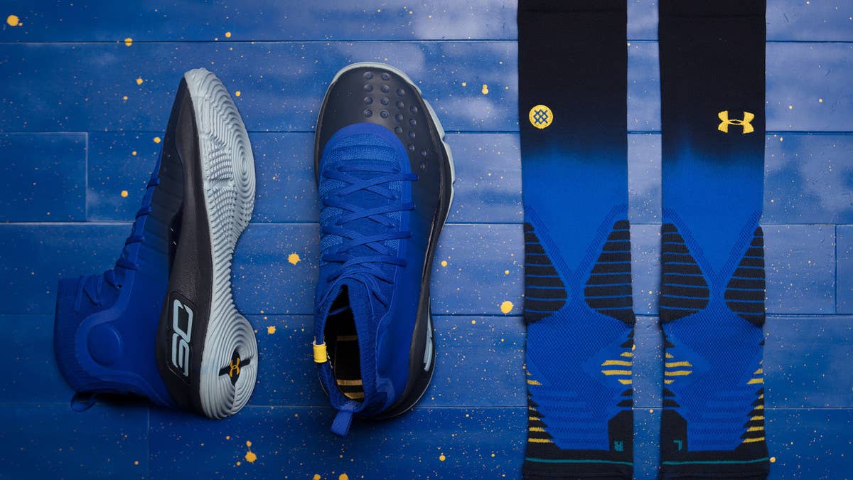 Under Armour and Stance are collaborating to release a matching pair of socks with every Curry 4 release.