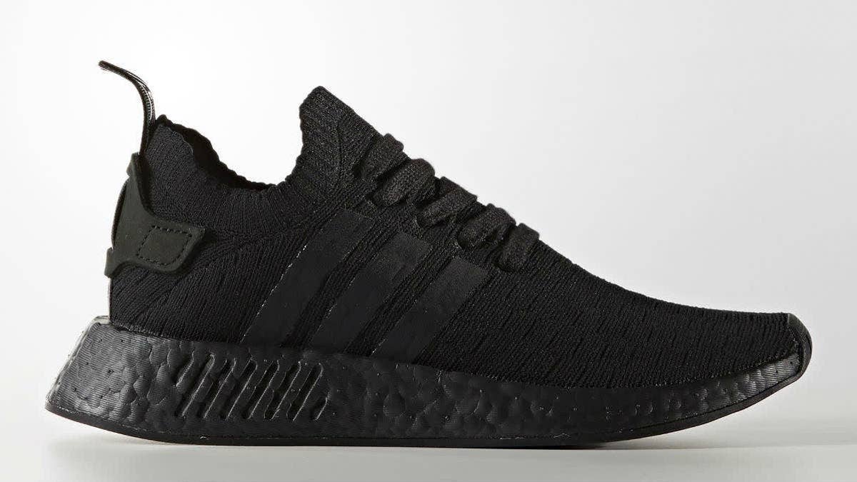 The 'Triple Black' Adidas NMD_R2 Primeknit will release in November 2017 for $170.