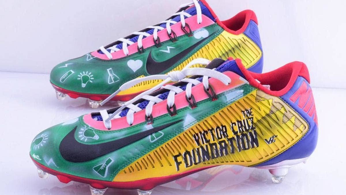 Possibly 1,300 players to wear custom cleats in support of charitable and personal causes during Week 13 of the NFL season.