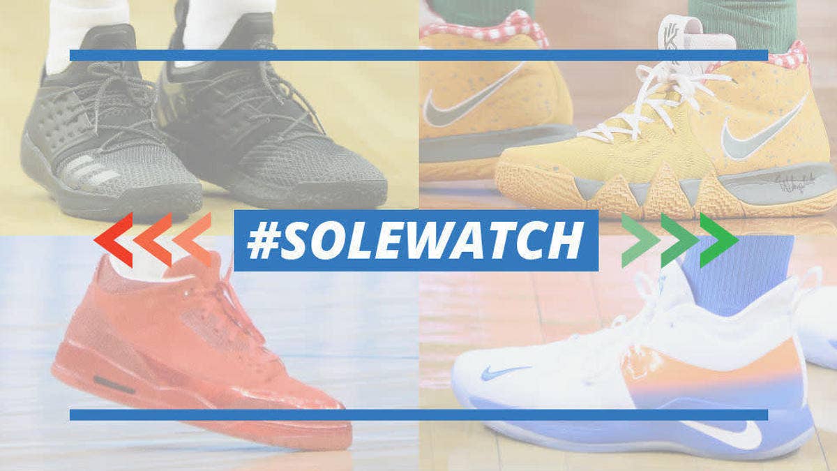 LeBron James, Kyrie Irving, Paul George, DeMar DeRozan and more featured in the Sole Collector NBA #SoleWatch Power Rankings.