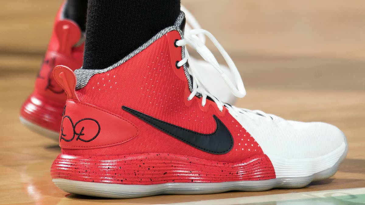 Elena Delle Donne's Air Swoopes-inspired Nike React Hyperdunk PE is actually releasing.
