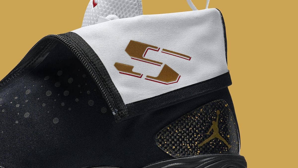 Official release information for the 'Lock and Loaded' Air Jordan 28 from Nike's 'Art of a Champion' pack. 