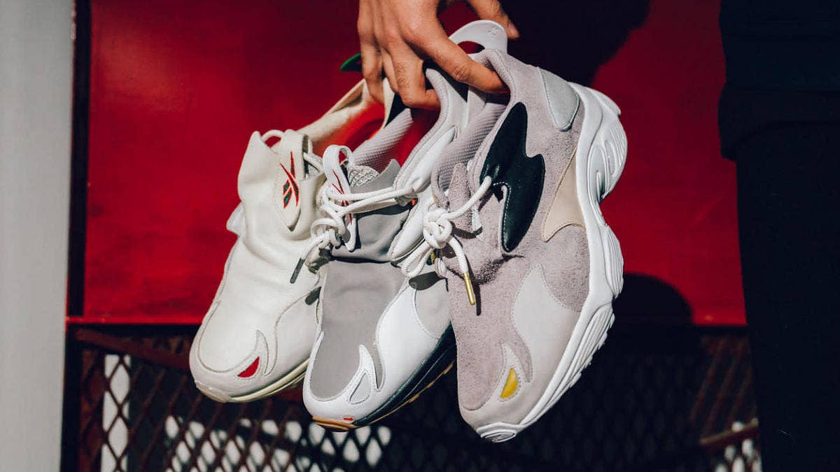 Reworked versions of the Reebok DMX are releasing this fall in collaboration with fashion label Pyer Moss. 